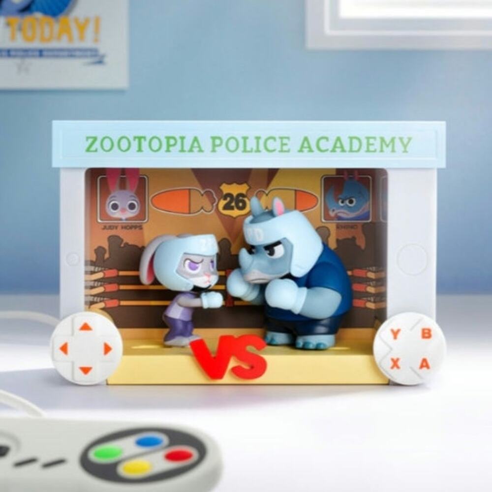 Pop mart x disney zootopia series